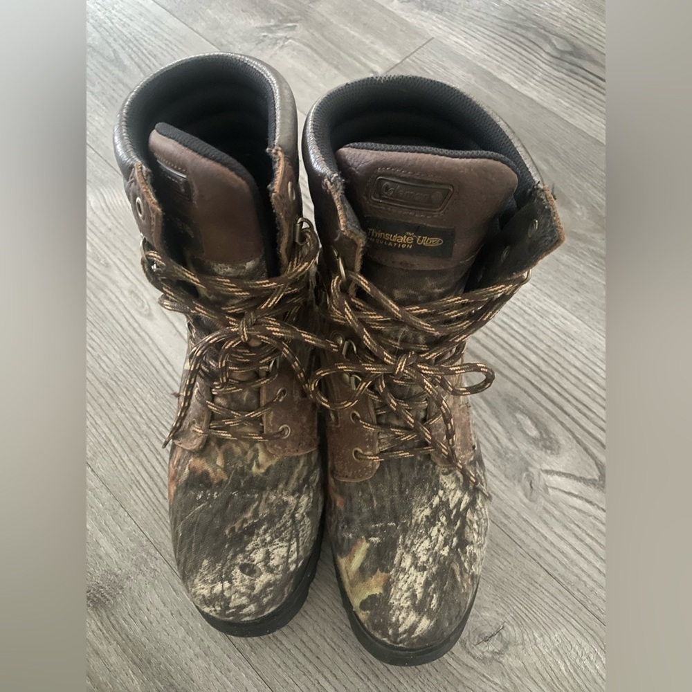 Coleman 3M Thinsulate Camoflage Lace-Up Boots